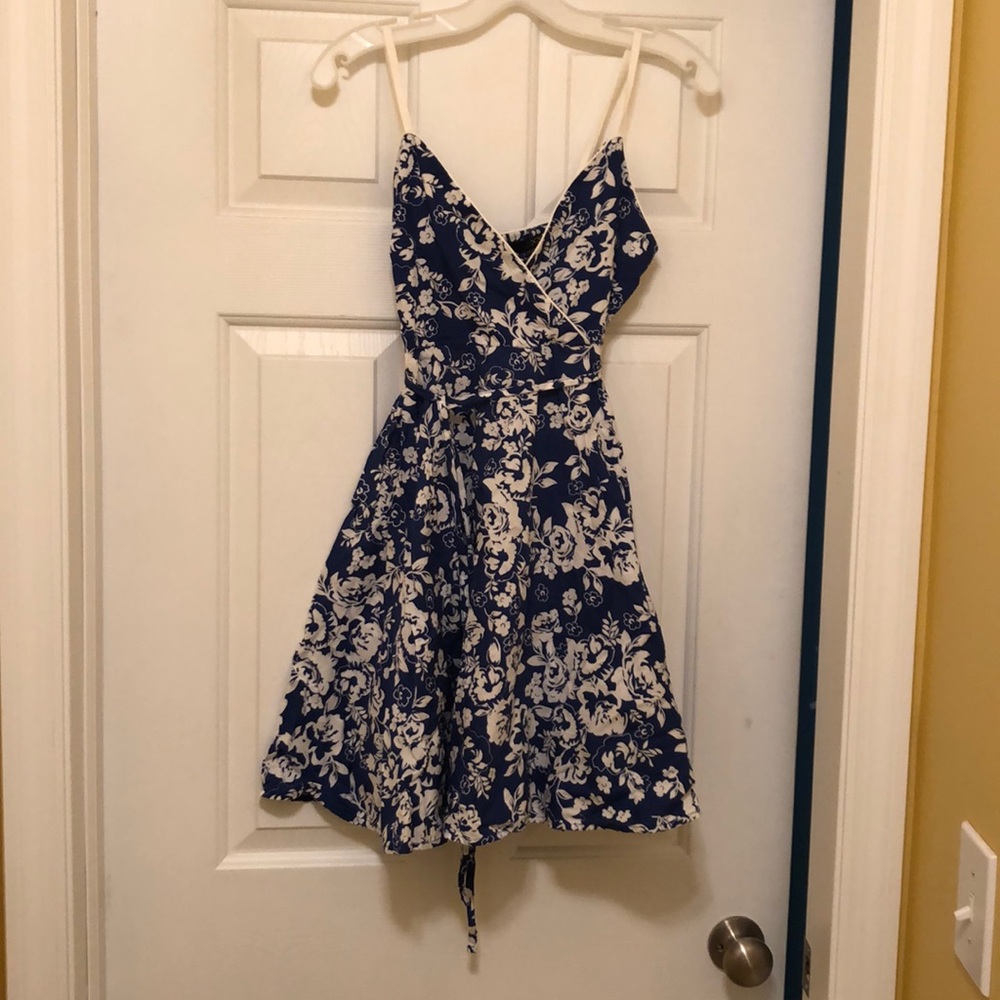 Blue Print Sundress - Size L